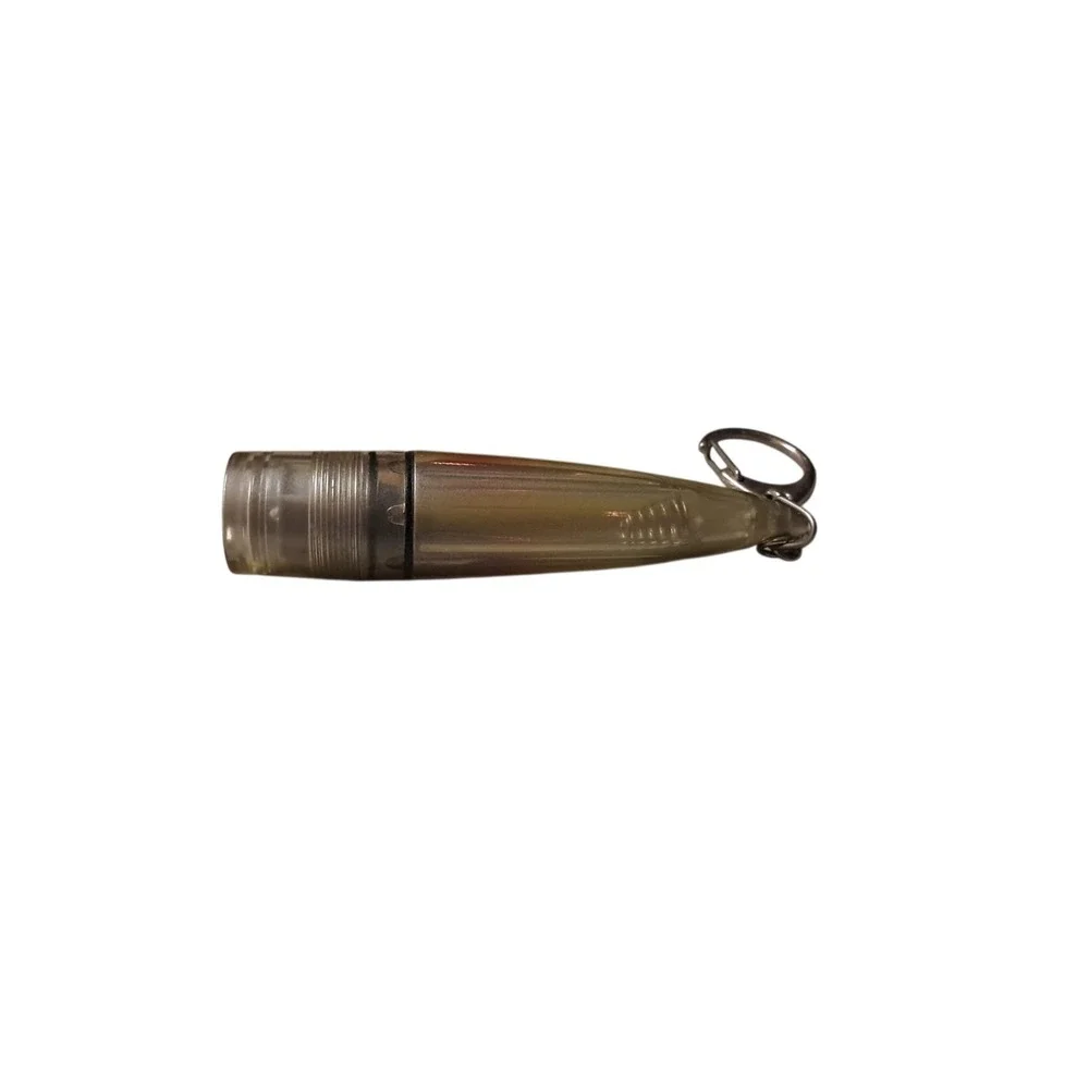 Fishing Lure Flashlight Keychain Key Ring Tested Works